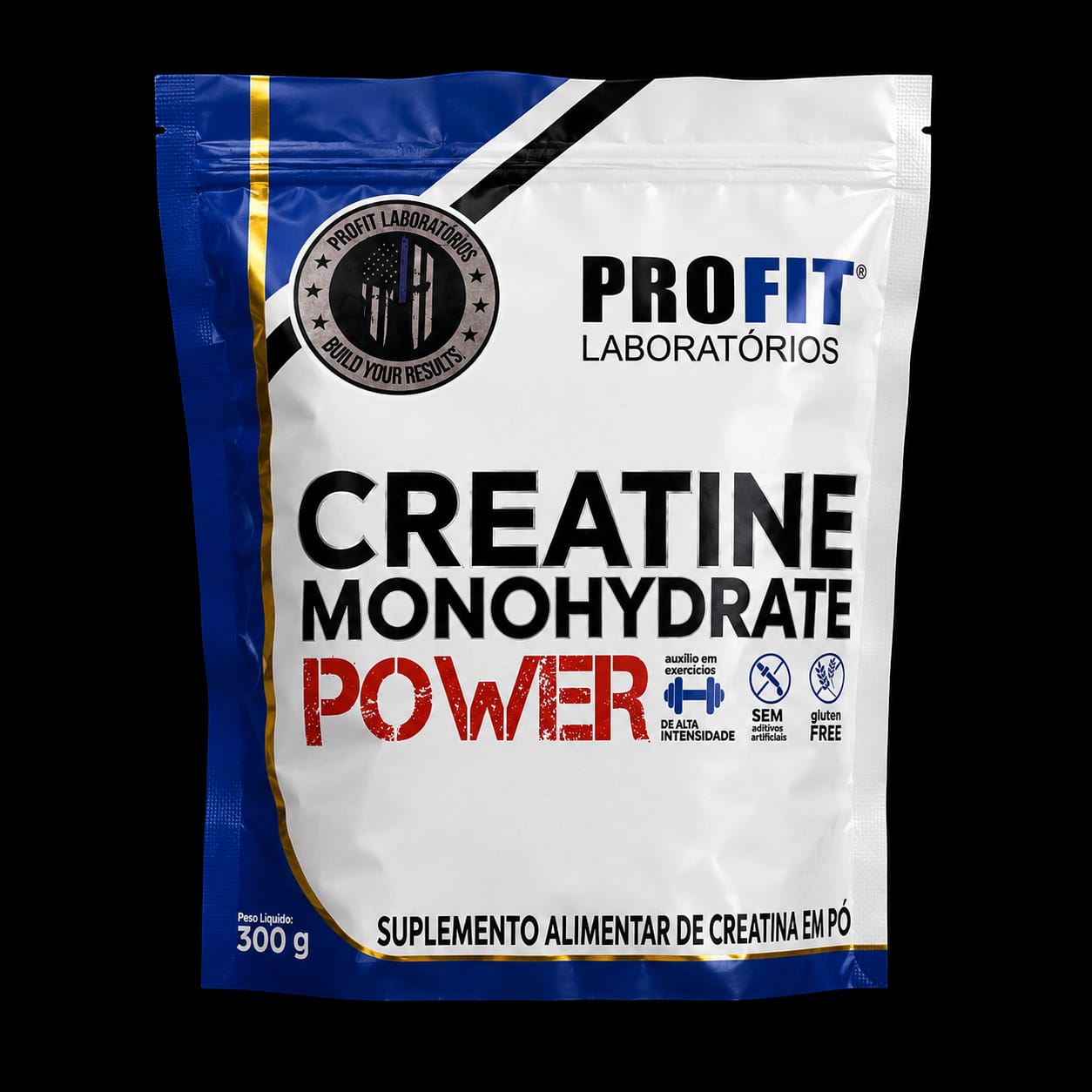 CREATINA PROFIT MONOHIDRATADA 300GR 50 SERV