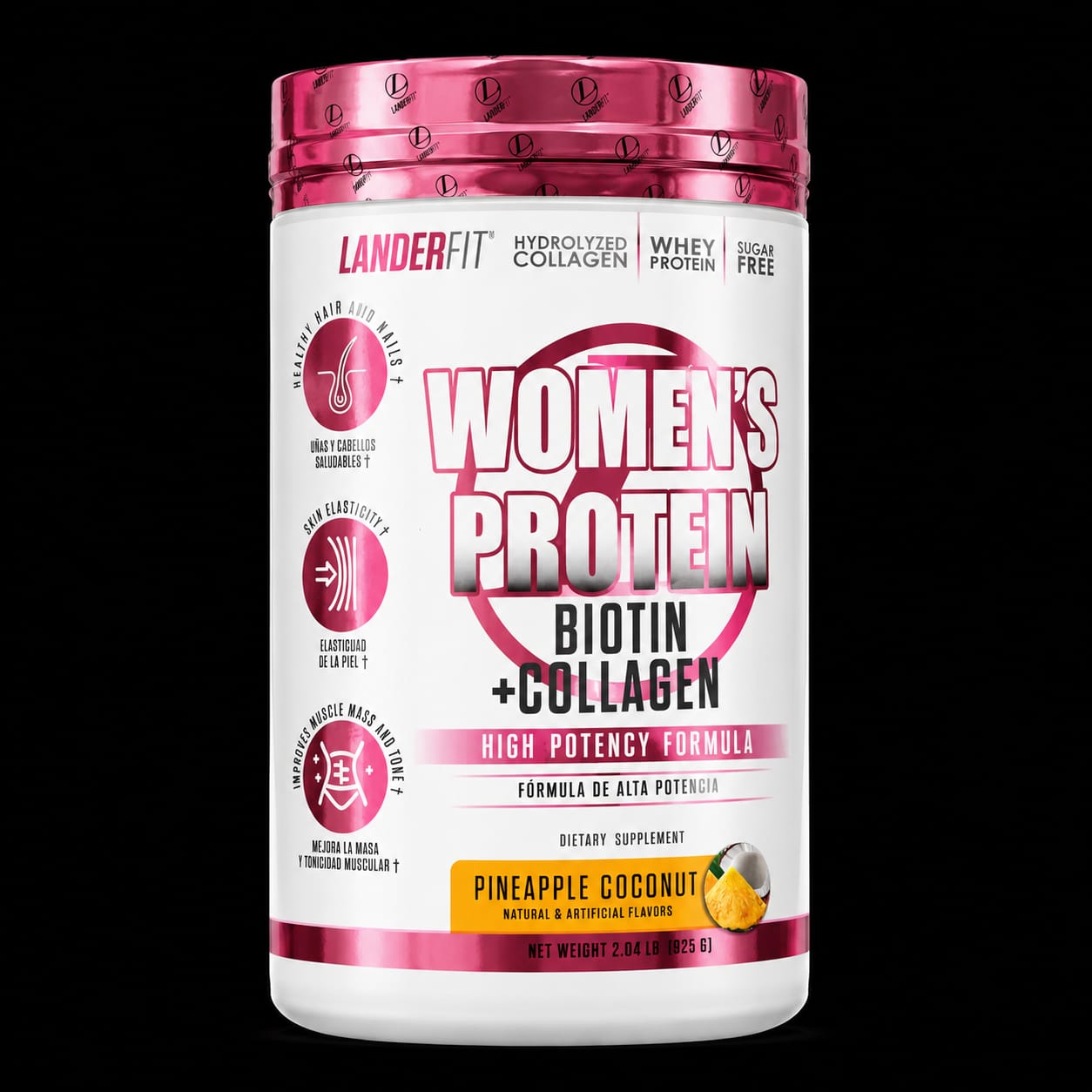 WOMEN`S PROTEIN BIOTIN+COLLAGEN 2LIBRAS 37SERV