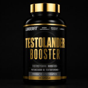 Testolander Booster de Testosterona – Landerfit – 120 Cápsulas