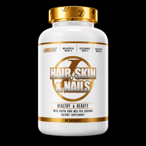 Hair, Skin & Nails Landerfit – Biotina 5000 mcg – 60 Cápsulas