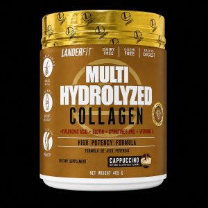 Landerfit Multi Hydrolyzed Collagen – Cappuccino 405 g