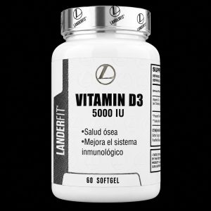 LanderFit Vitamin D3 5000 IU – 60 Softgels