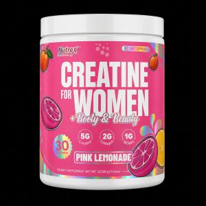 Nutrex Research Creatine for Women Booty & Beauty Pink Lemonade – 30 Servicios