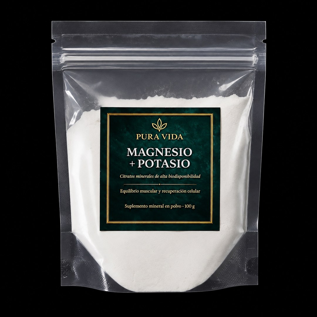 Magnesio + Potasio Pura Vida 100 g – Citratos Minerales