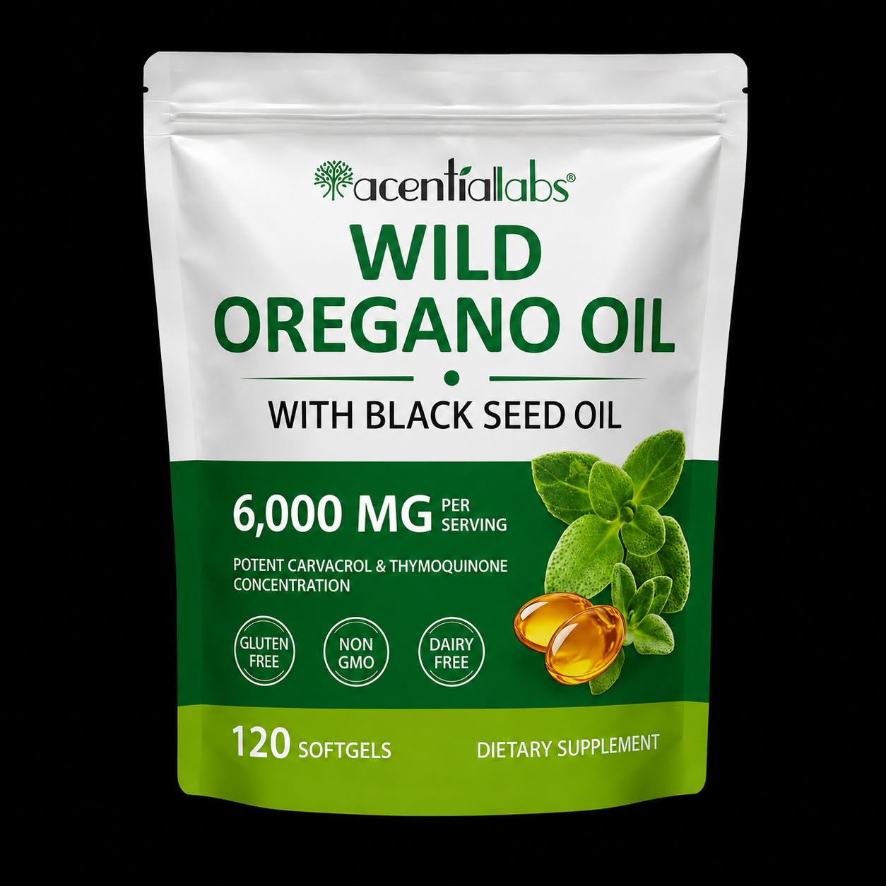 ACEITE DE OREGANO 120 CAPS 6000MG